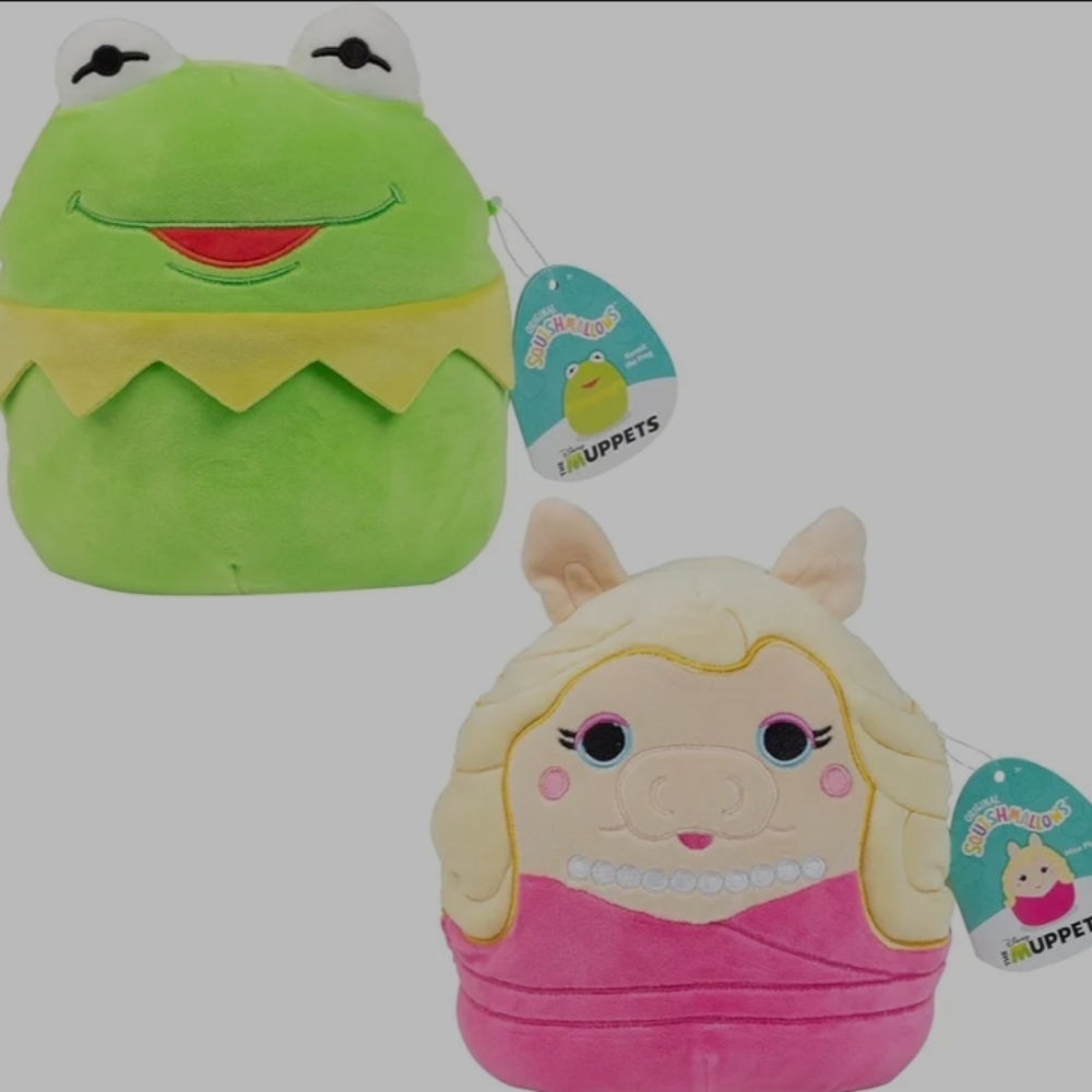 Kermit and Miss Piggy - The Muppets™ Squishmallows™ 6.5in